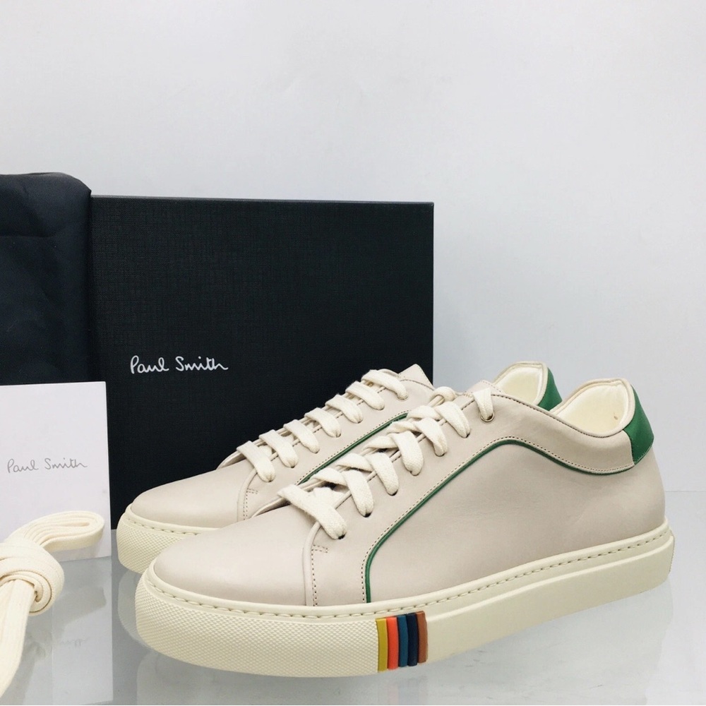 Paul Smith Beige Basso Sneakers Men’s Size 7 M